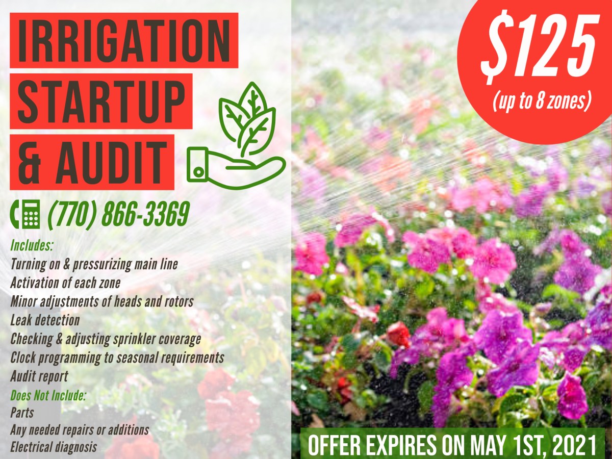 Irrigation Startup and Audit Offer